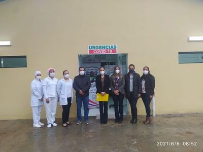 Habilitan sala para tratamiento de covid en Santa Rosa Misiones - Nacionales - ABC Color