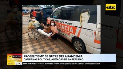 Proselitismo se nutre de la pandemia - ABC Noticias - ABC Color
