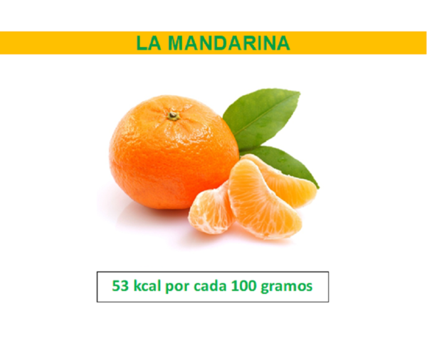 Mandarina, ideal para consumir en esta temporada