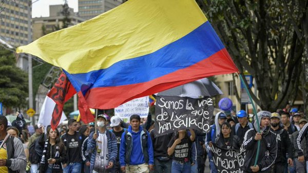 91 personas se mantienen desparecidas en protestas en Colombia