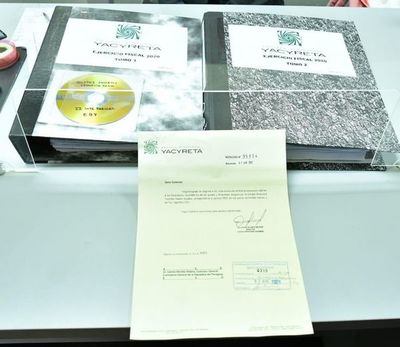 EBY cumplió requerimientos de Contraloría al remitir documentos respaldatorios de gastos sociales, afirman - Nacionales - ABC Color