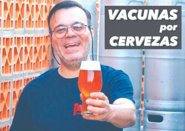 ¡En Asunción! Un bar regala cerveza a los vacunados