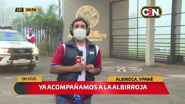 Desde bien temprano acompañamos a la Abirroja - C9N