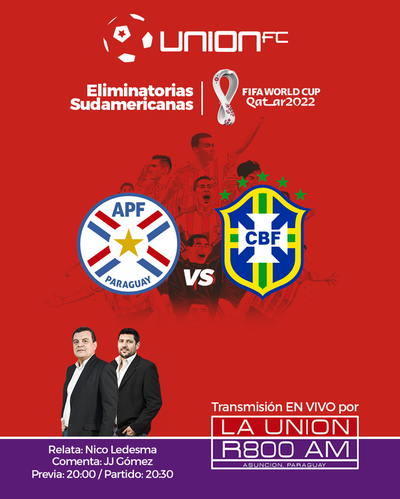 La Albirroja recibe hoy a Brasil en el Defensores