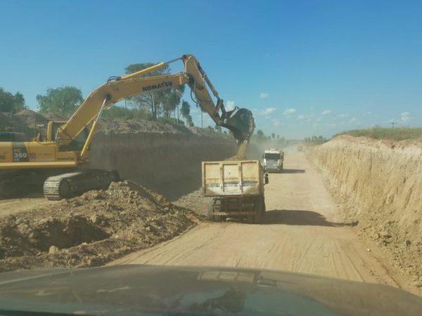 Nuevo asfaltado progresa entre Amambay – Concepción