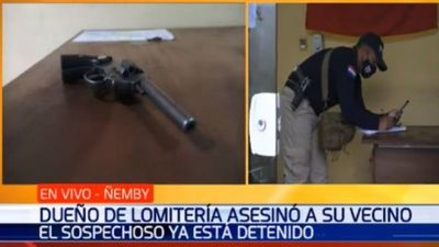 Mató a su vecino porque llegó tarde con la moto que le prestó