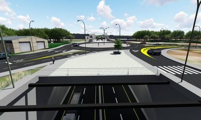 Obras en Tres Bocas: no se interrumpirá el tránsito pesado en Acceso Sur