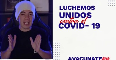 La Nación / Cuestionan campaña provacuna de Mitic con figura de joven youtuber