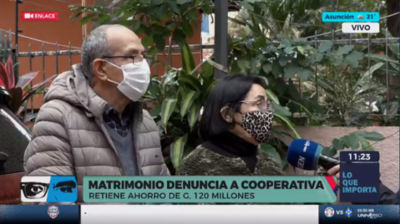 Diario HOY | Un matrimonio denuncia que la Cooperativa Yvapovo Ltda retiene sus ahorros de toda la vida