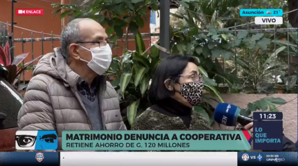 Diario HOY | Un matrimonio denuncia que la Cooperativa Yvapovo Ltda retiene sus ahorros de toda la vida