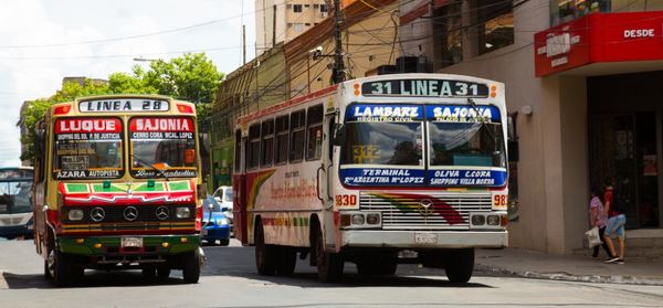 Anuncian paro del transporte público desde este lunes - MarketData