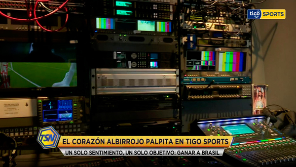 El lugar donde se generan las imágenes de los partidos