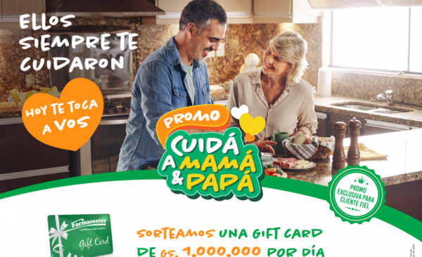 Diario HOY | La promo "Cuidá a mamá y papá" de Farmacenter ya tiene a todos los ganadores del mes de mayo