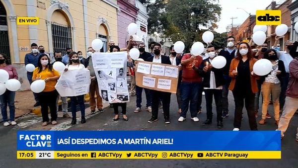 Adiós a Martín Ariel: Grupo ABC repudia pérdida de más de 10.000 vidas - ABC Noticias - ABC Color