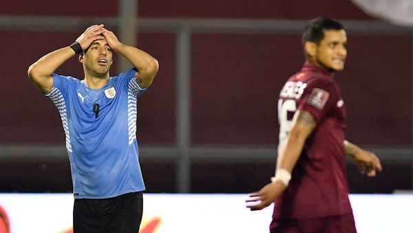 Uruguay no encuentra los goles y empata con Venezuela