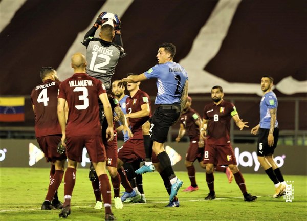 Venezuela y Uruguay no se sacan diferencias al empatar sin goles
