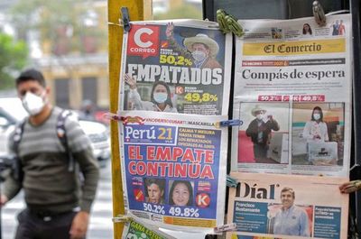 Crece incertidumbre electoral en Perú por escasa diferencia de votos - Mundo - ABC Color