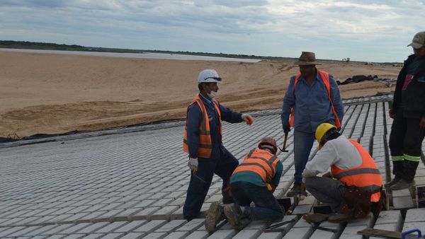 Las obras en Pilar continúan sin contratiempos