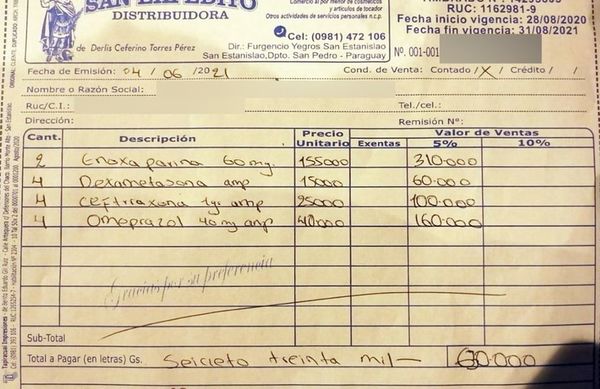 El IPS tiene en calvario a asegurados que siguen comprando medicamentos - Nacionales - ABC Color