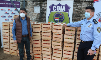 Operativo anticontrabando incautó 300 cajas de tomate a orillas del río Paraguay | .::Agencia IP::.