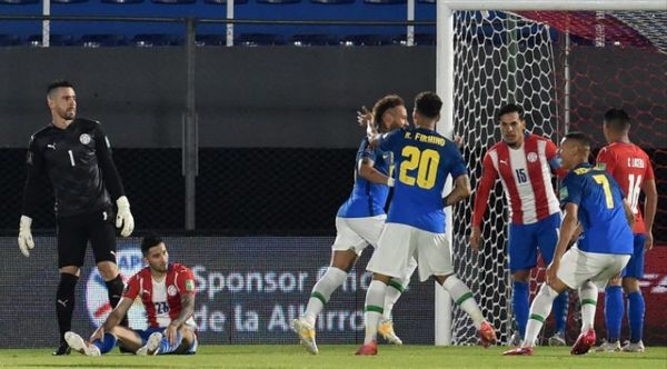 Brasil hace gala de su gran nivel y manda hacia abajo a Paraguay en la clasificación