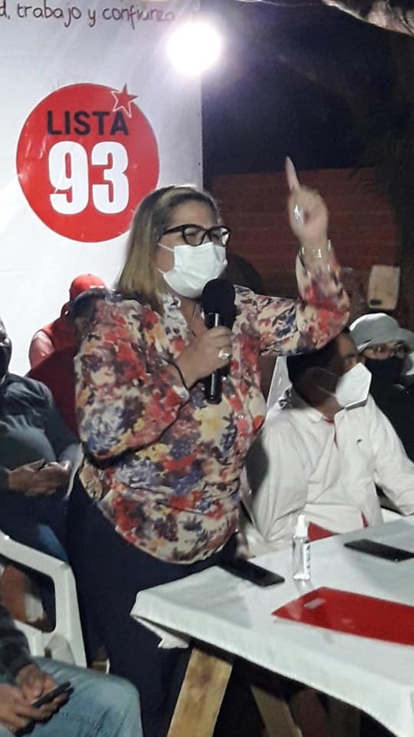 Antoliana Lezcano hace un llamado a limpiar la imagen del Partido Colorado - La Clave