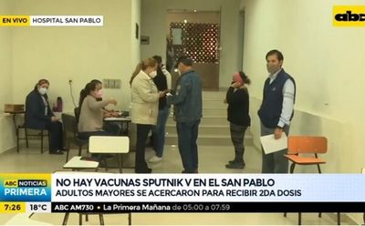 Confusión y quejas en primer día de vacunación de embarazadas