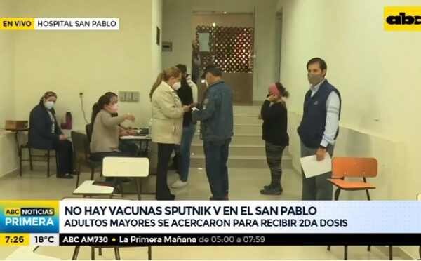 Confusión y quejas en primer día de vacunación de embarazadas