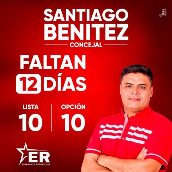 INTERNAS MUNICIPALES 2021: El comunicador Santiago Benítez presenta su pre candidatura a Concejal Municipal