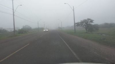 Escasa visibilidad por niebla en Ayolas - Nacionales - ABC Color