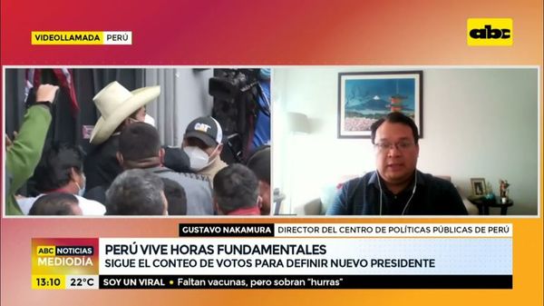 Peruanos aguardan resultado de elecciones presidenciales - ABC Noticias - ABC Color
