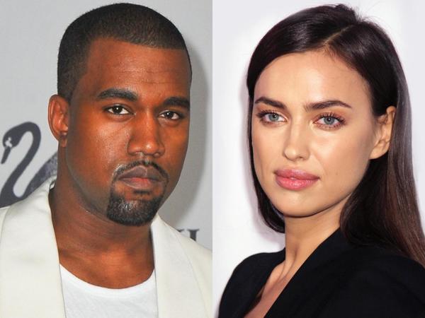 ¿Tan rápido olvidó a Kim? Kanye West e Irina Shayk son captados en romántico paseo