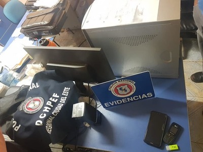 Pornografía infantil: Cuatro personas detenidas tras allanamientos simultáneos