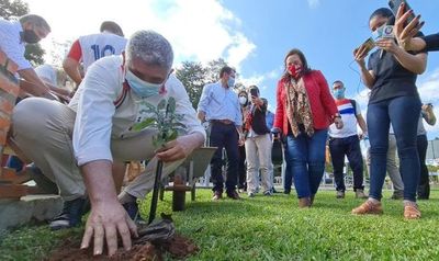 Se inauguran Plazas Deportivas en San Pedro - Polideportivo - ABC Color