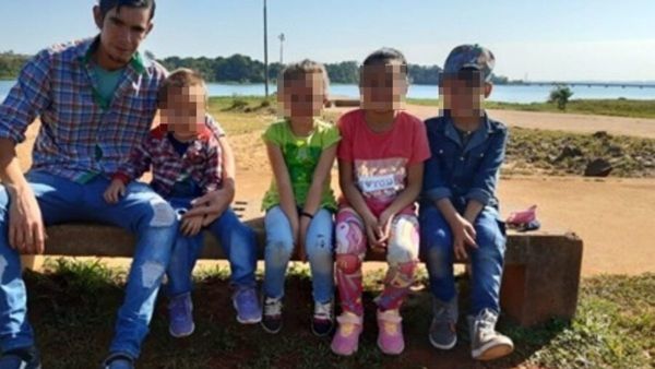 Paraguayo crió solo a sus 4 hijos y pide trabajo en Argentina