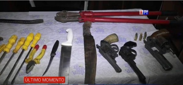 Desbaratan peligrosa banda de asaltantes en San Lorenzo | Noticias Paraguay