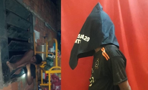 Diario HOY | Entró a robar, quedó atrapado en el balancín de la ventana y fue capturado por vecinos