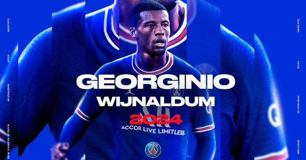 Oficial: Georginio Wijnaldum, refuerzo del París Saint-Germain - Fútbol Internacional - ABC Color