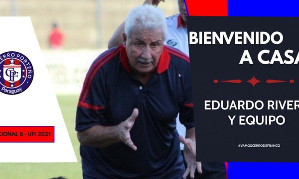 Cerro de Franco confirma a Eduardo Rivera de cara al Nacional B