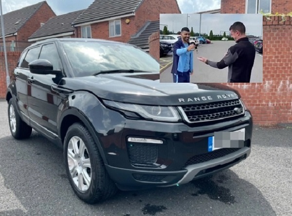 Utilero pone en venta en eBay la Range Rover del sorteo de Agüero