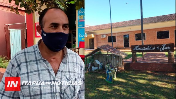 HUGO PAUILLAUX ES EL INTENDENTE OFICIAL DE JESÚS DE TAVARANGUÉ