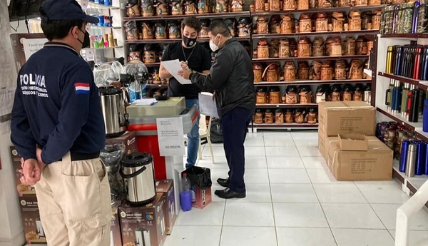 Fiscalía incautó mercaderías presuntamente falsificadas