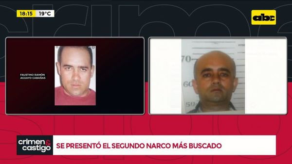 Hace dos semanas se presentó el narco más buscado y recién hoy se enteraron su perseguidores - Nacionales - ABC Color