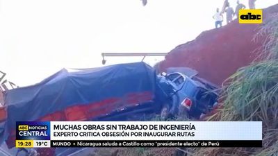 Existen muchas obras sin trabajo de ingeniería - ABC Noticias - ABC Color