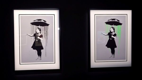 Banksy, un genio o vándalo en una exposición inmersiva que llega a Bruselas
