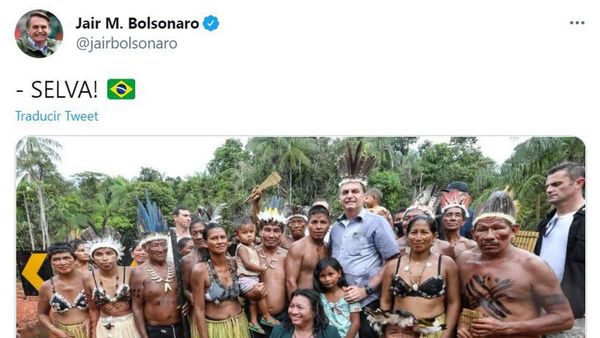 Bolsonaro se mofa de Fernández por polémica cita