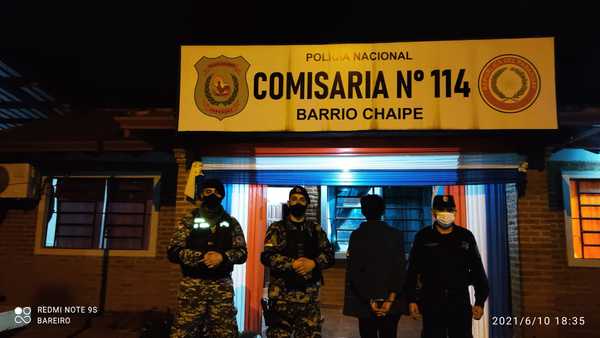 PATRULLA GIGANTE EN CHAIPÉ PARA SEGURIDAD DE VECINOS