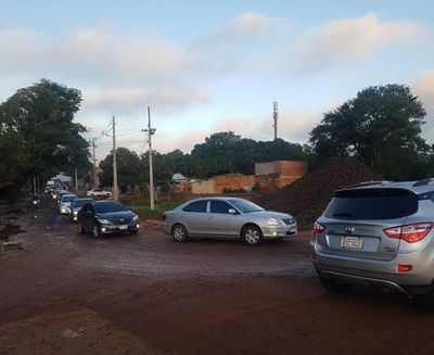Cierran tramo de Primer Presidente durante 10 días por trabajos pluviales - Nacionales - ABC Color