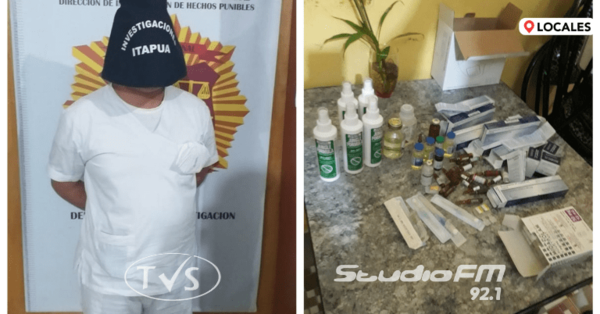 EMFERMERO HURTABA Y COMERCIALIZABA MEDICAMENTOS DEL MSPyBS