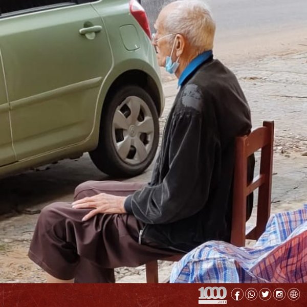 Policía informa que ya ubicaron a familiares de abuelito abandonado